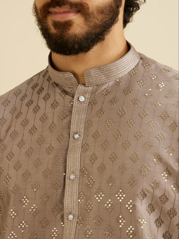 Sequin Kurta Set