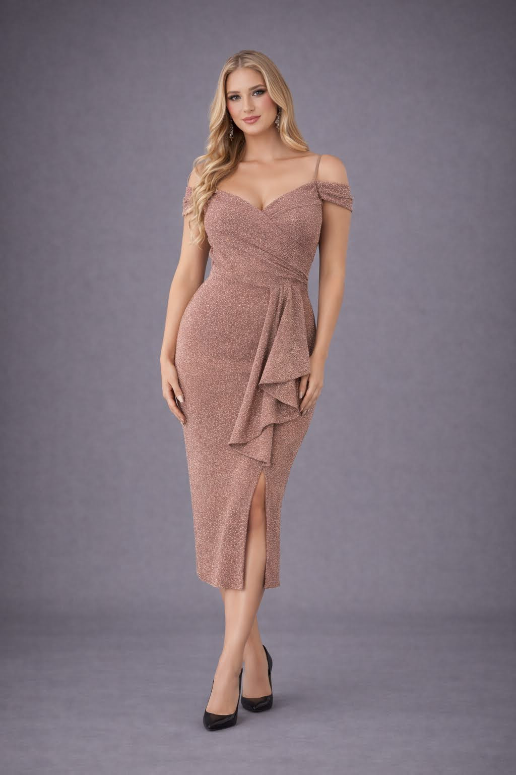 Plus Size Bling Dress