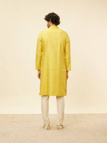 Silk Jacket Kurta Set