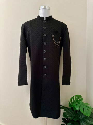 Black Sherwani RYWMAR