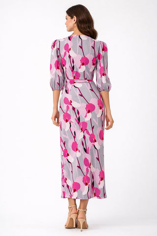 Floral Wrap Dress