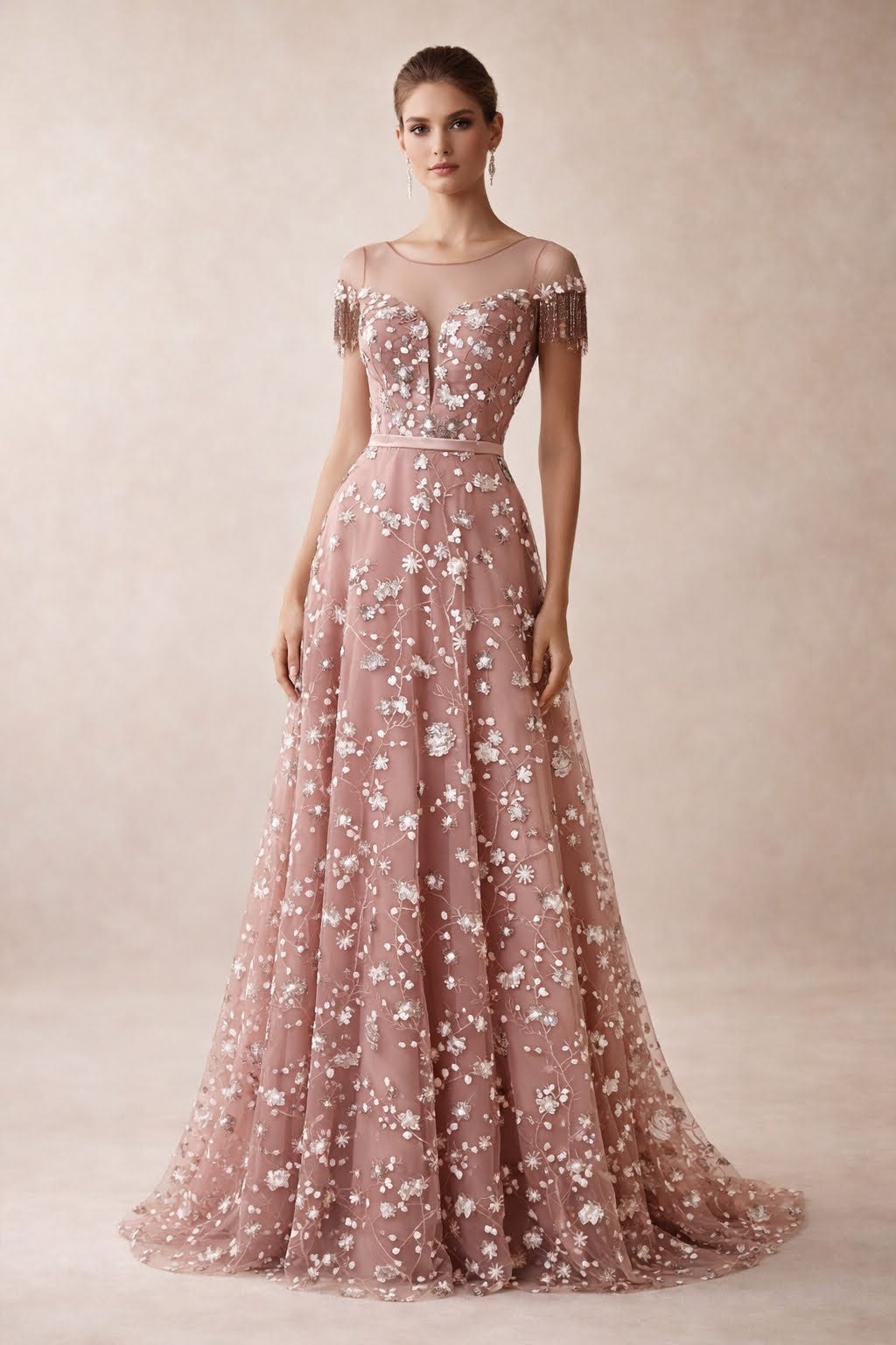 Pastel Evening Gown