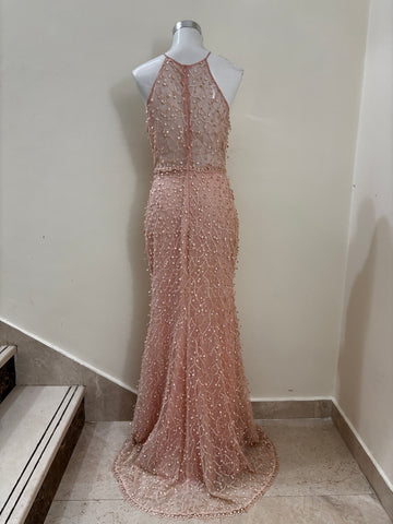 Halter Lace Dress