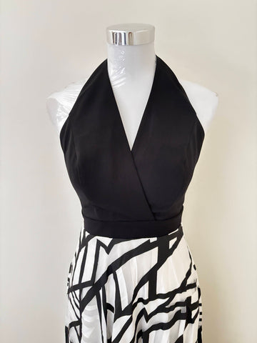 Halter Print Dress