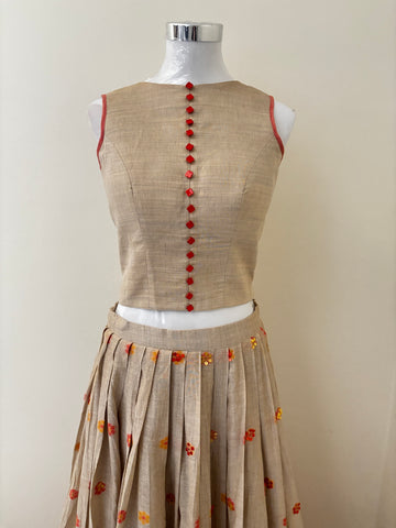 Indowestern Skirt Set