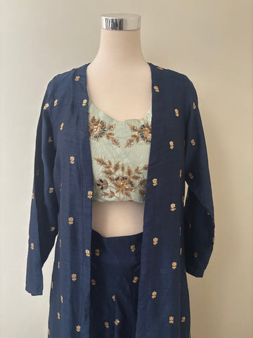 Palazzo Shrug Set