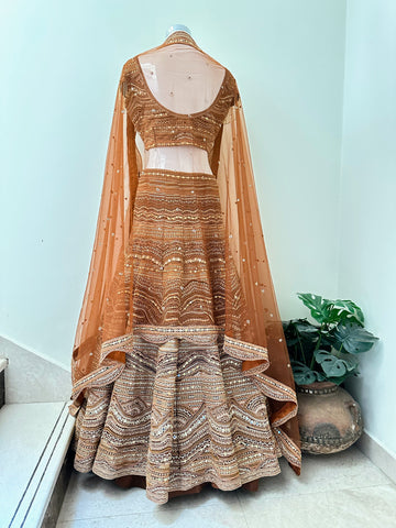 Bronze Lehenga RYWSHR