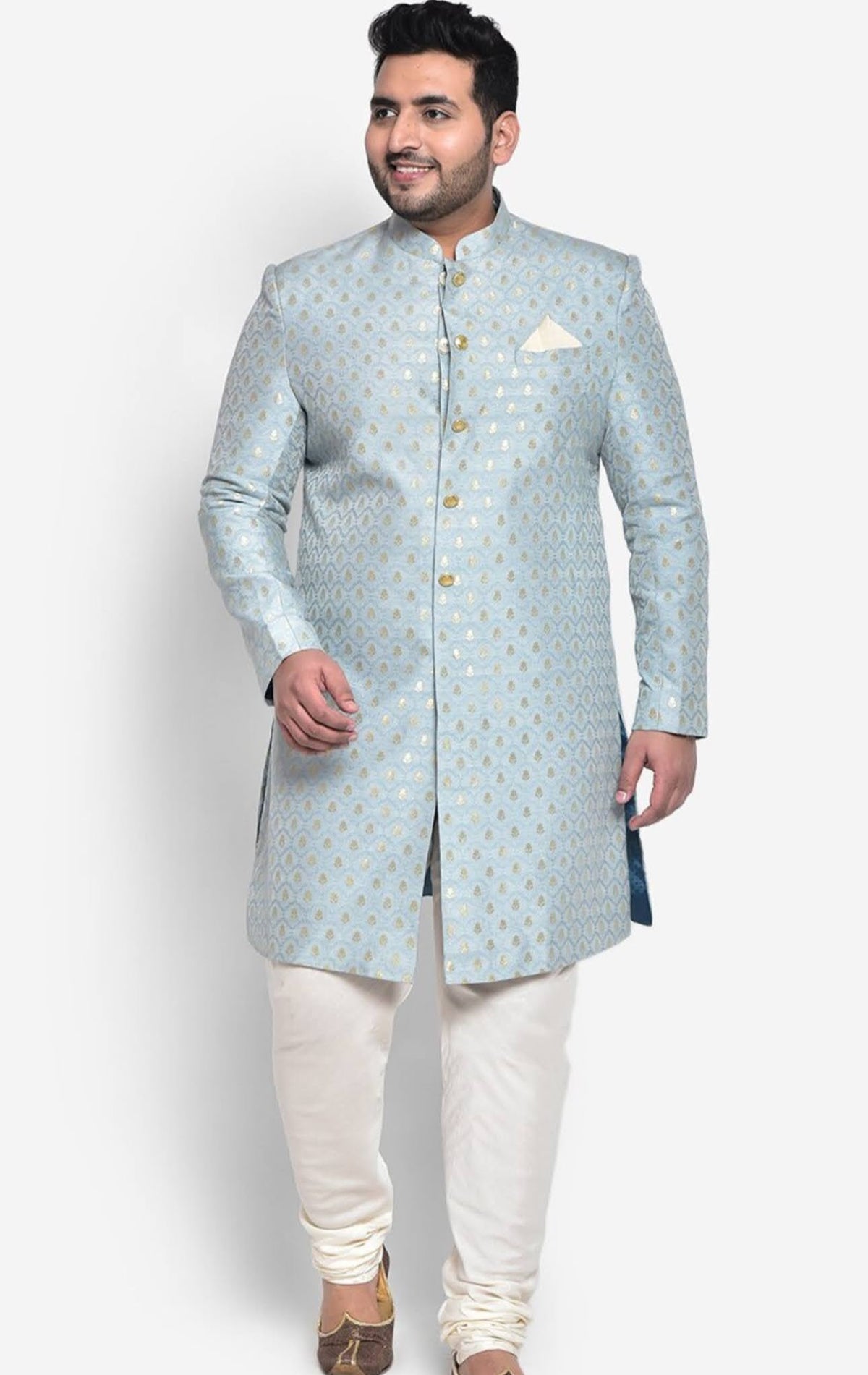 Blue Sherwani