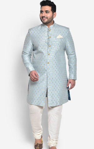 Blue Sherwani