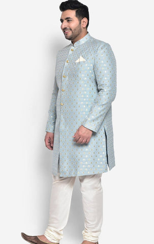 Blue Sherwani