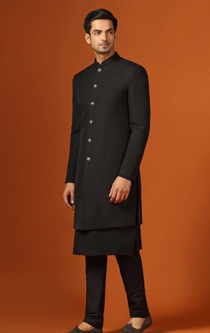 Black Sherwani