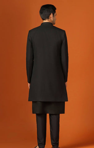 Black Sherwani