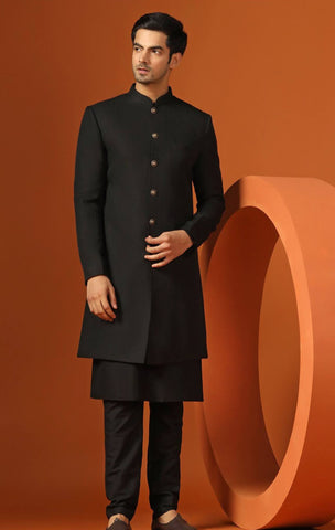 Black Sherwani