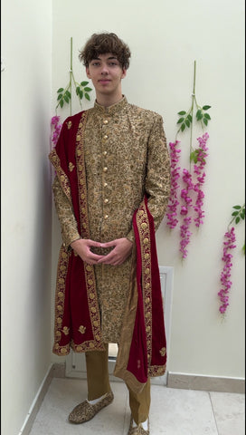 Indian Groom Sherwani RYWKOM