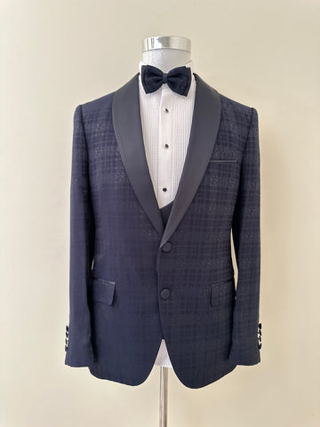 Blue Tuxedo Set