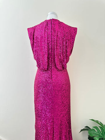 Fuchsia Bling Dress