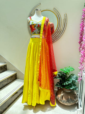 Indowestern Lehenga RYWKOM