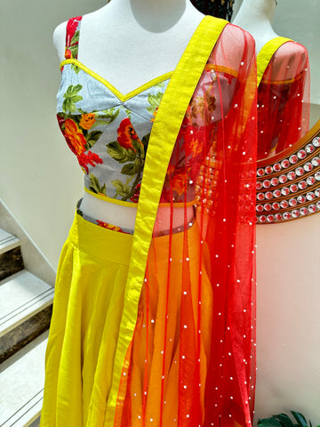 Indowestern Lehenga RYWKOM