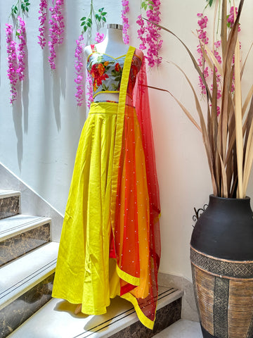 Indowestern Lehenga RYWKOM