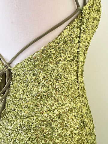 Green Sequin Dress