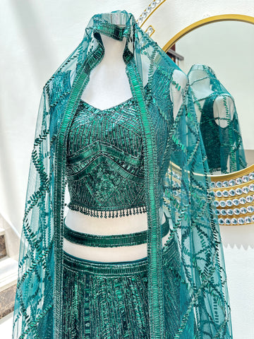 Indian Sequined Lehenga RYWMUS