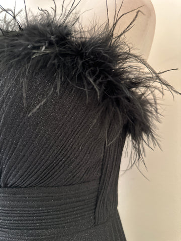 Black Fur Dress