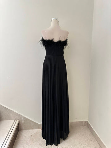 Black Fur Dress
