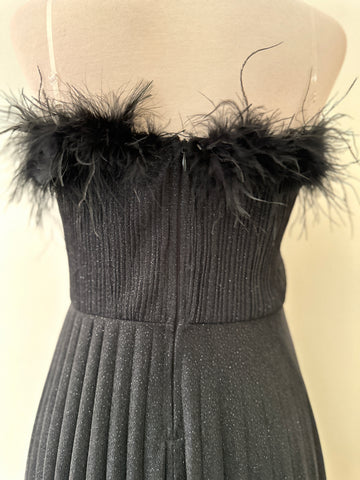 Black Fur Dress