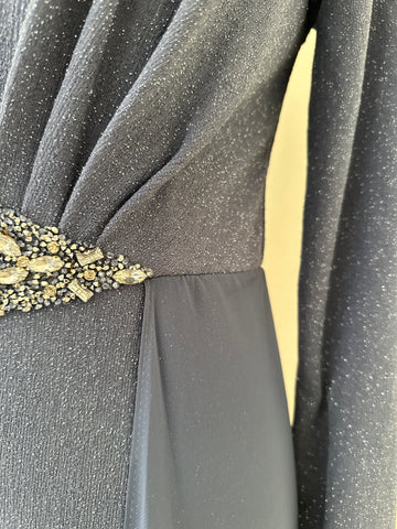 Blue Modest Dress