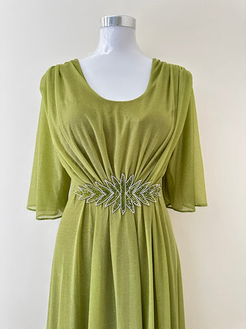 Lime Green Dress