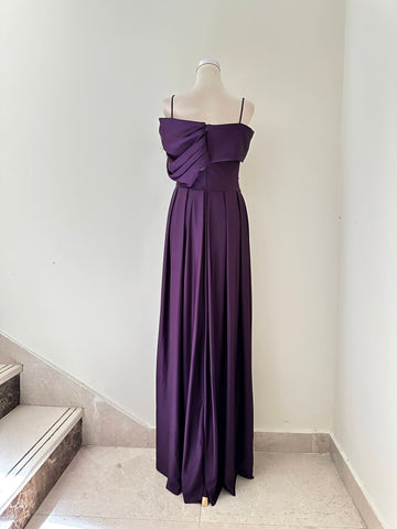 Purple Fur Dress