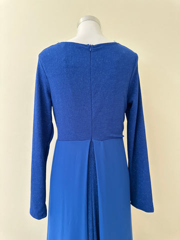 Blue Modest Dress