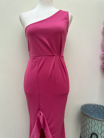 Pink Slit Dress RYWNAT