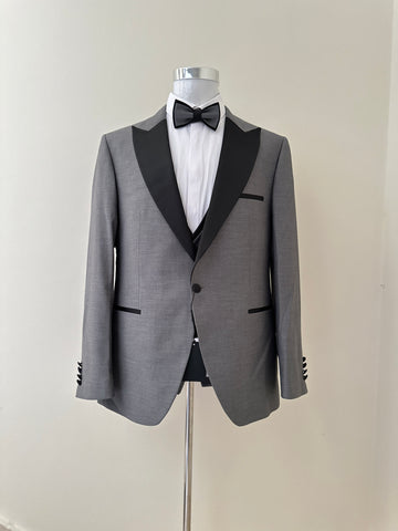 Plus Size Grey Tuxedo