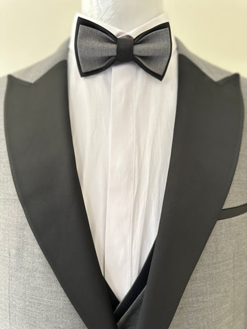 Plus Size Grey Tuxedo