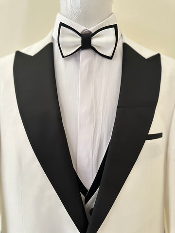 Plus Size White Tuxedo