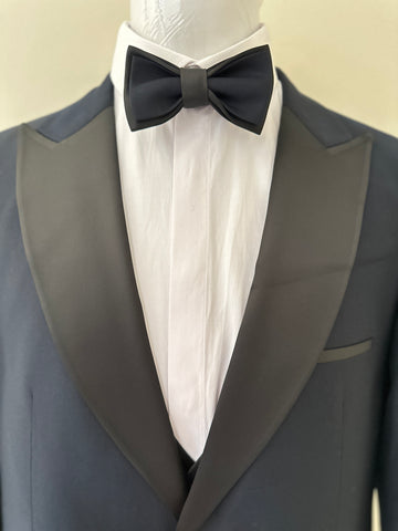 Plus Size Dark Blue Tuxedo