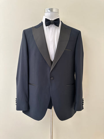 Plus Size Dark Blue Tuxedo