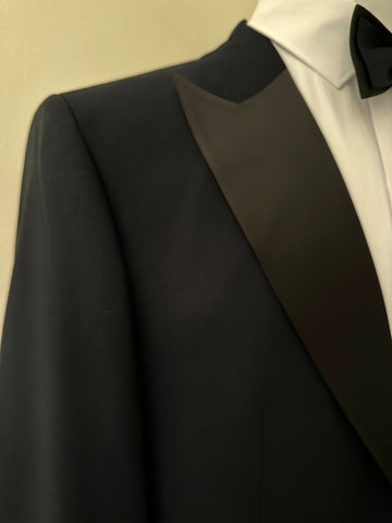 Plus Size Dark Blue Tuxedo