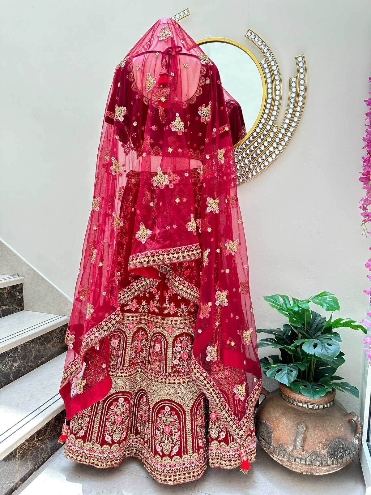 Indian Bridal Lehenga RYWNIKI