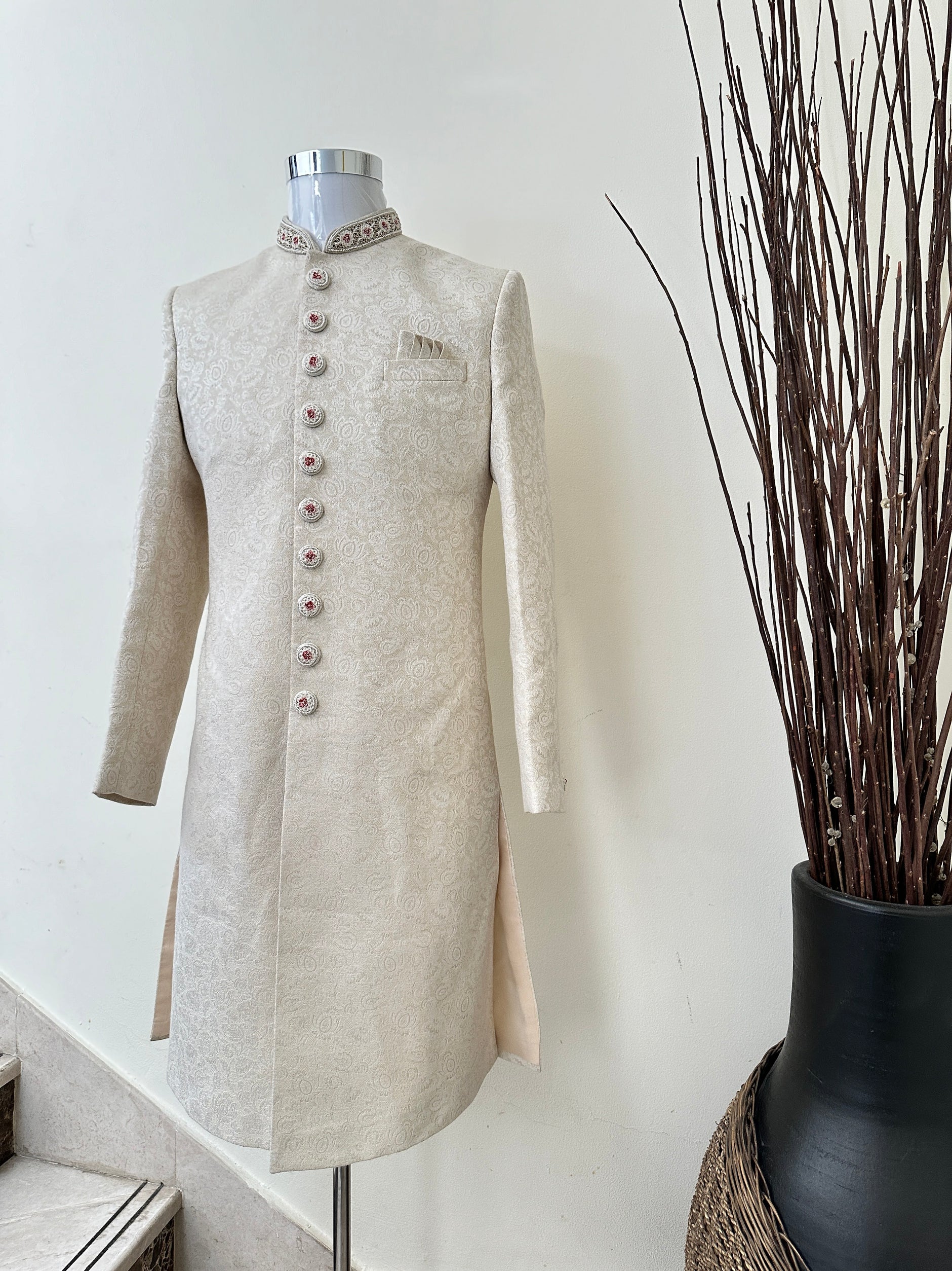 Ethnic sherwani best sale