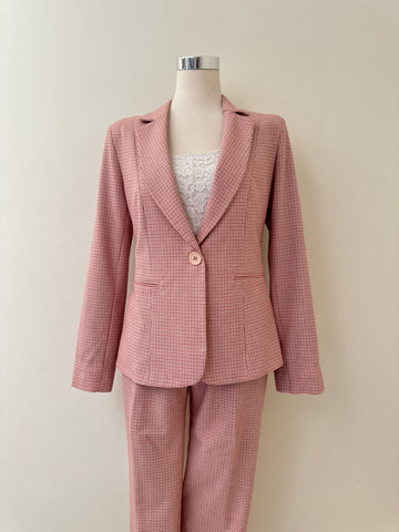 Checked Business Suit3