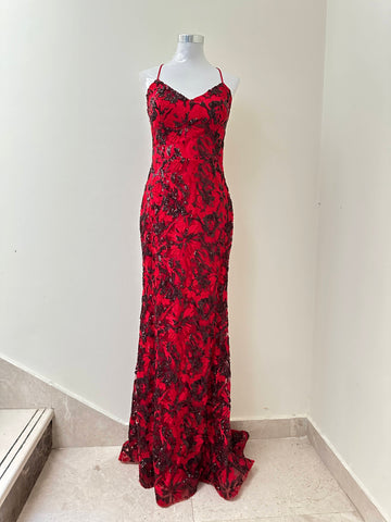 Bling Red Dress