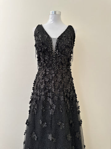 Black Ball Gown