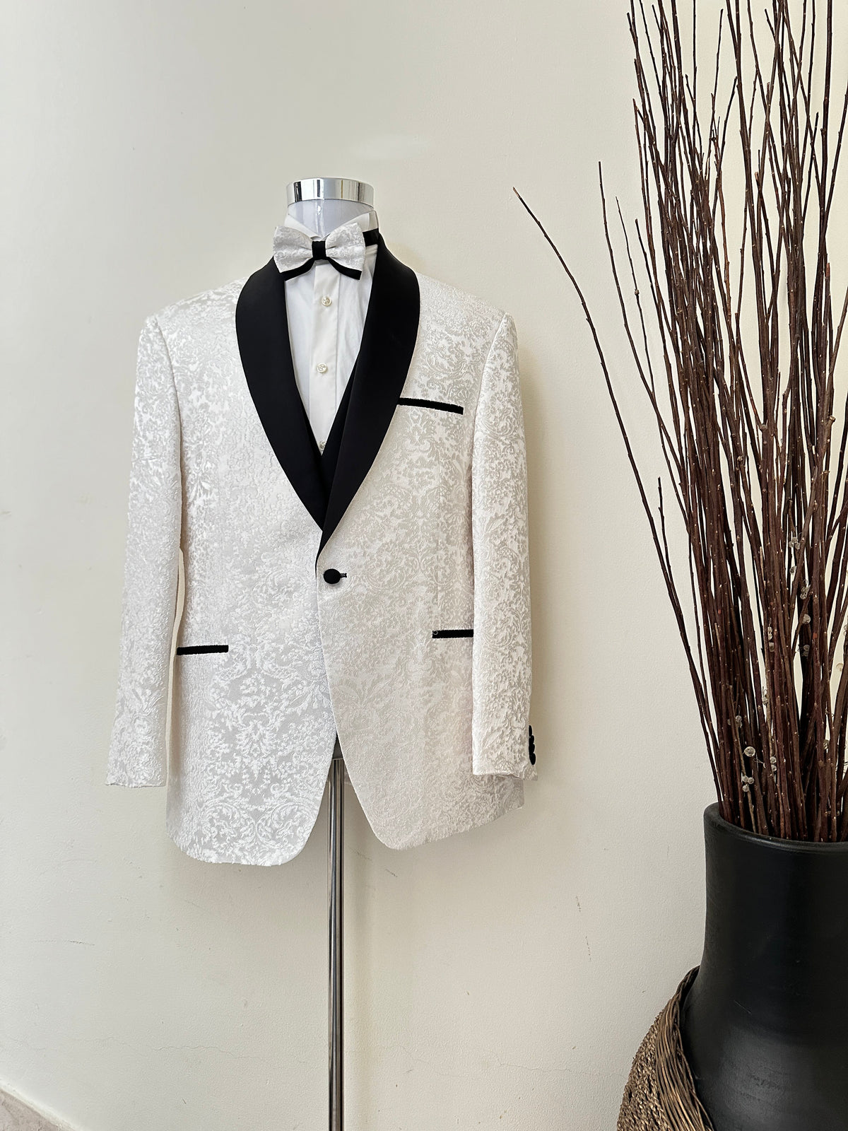 White Tuxedo Set RYWJU