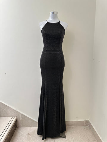 Black Metallic Dress