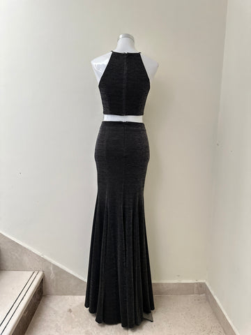 Black Metallic Dress