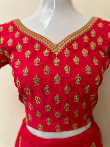 Red Lehenga RYWMAD