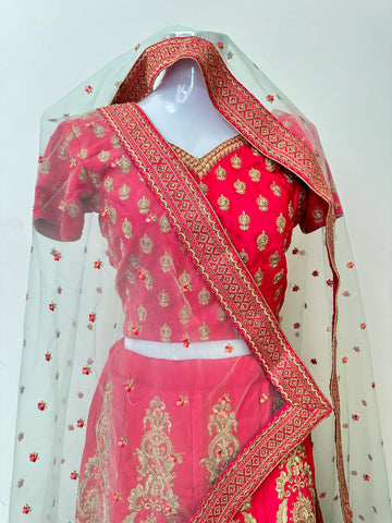 Red Lehenga RYWMAD