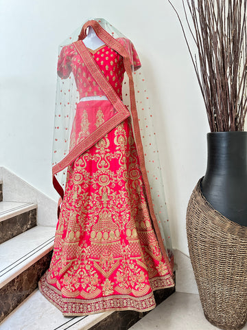 Red Lehenga RYWMAD